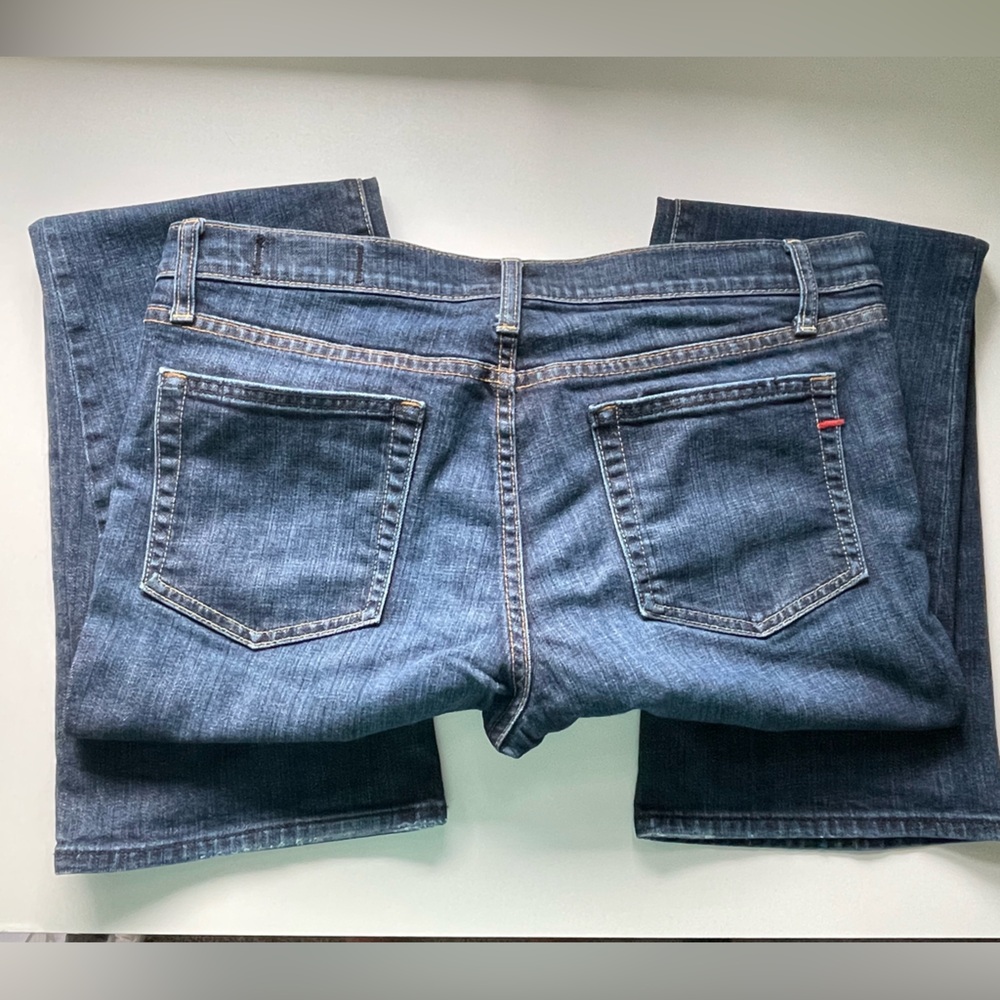 Y2K GAP Boot Cut Jeans - Dark Wash & Stretch - Size 12R - Picture 3 of 11